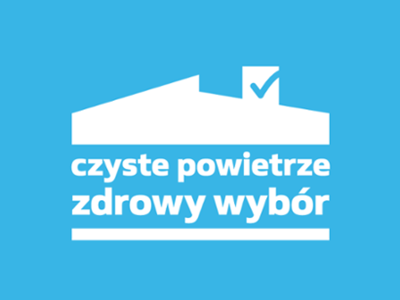 Logo programu Czyste Powietrze