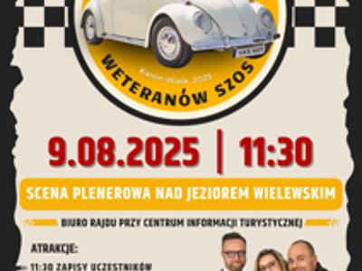 Plakat XIII Karsińskiego Rajdu Weteranów Szos