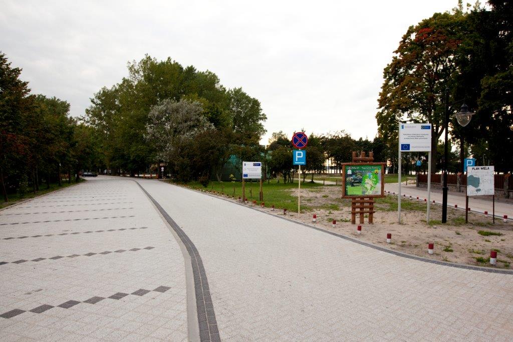 wjazd na lokalizacje stoiska