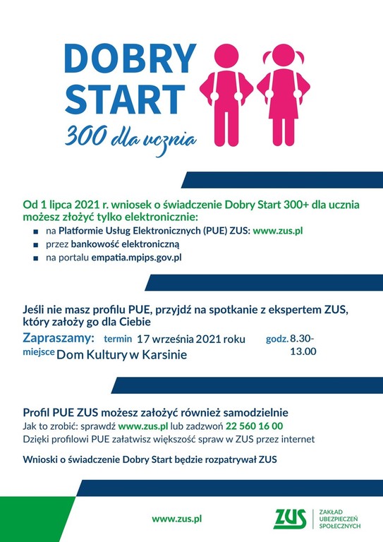  "Dobry Start - 300+ dla ucznia"