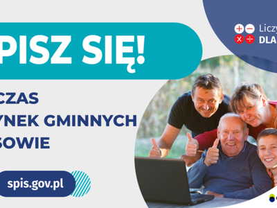 Plenerowy punkt spisowy podczas "Dożynek Gminnych" w Osowie