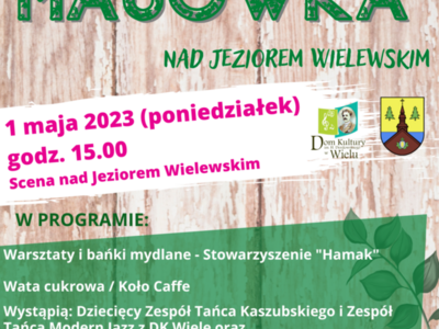 Rodzinna majówka nad jeziorem we Wielu