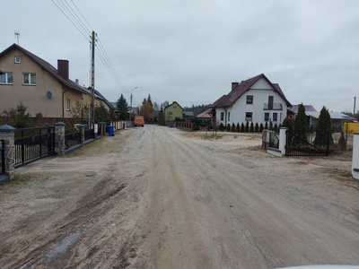 Ulica Wrzosowa w Karsinie