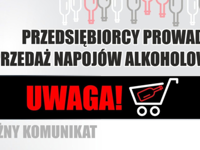 Sprzedaż napojów alkoholowych