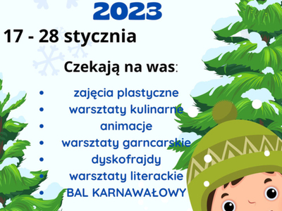 Ferie zimowe Dom Kultury w Wielu