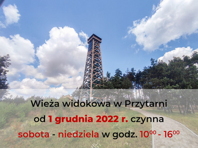 Wieża widokowa - grudzień