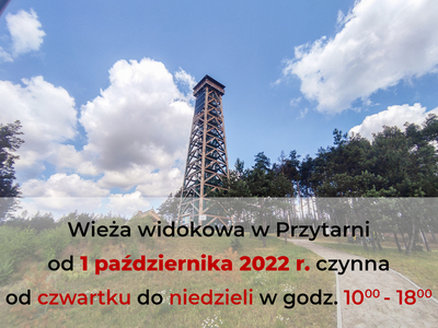 Komunikat - wieża widokowa - październik
