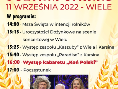 Dożynki Gminne - Wiele 2022