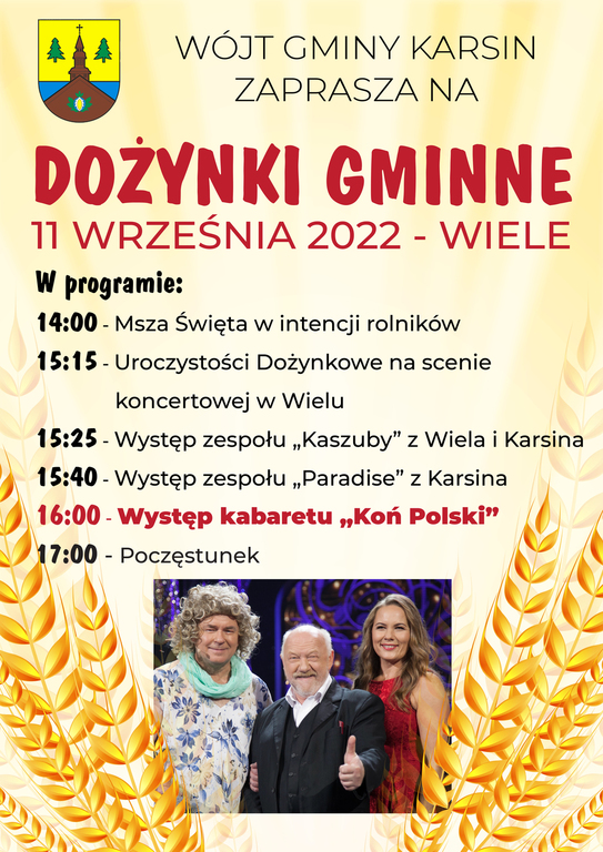 Dożynki Gminne - Wiele 2022