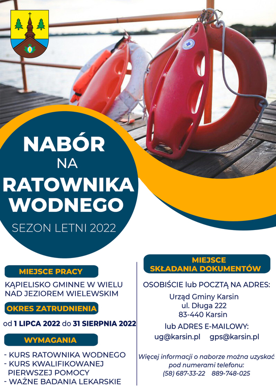 Nabór na ratownika wodnego