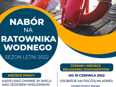 Nabór na ratownika wodnego
