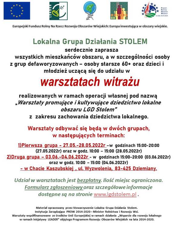 Warsztaty witrażu