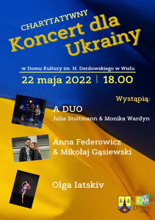 Plakat koncert dla Ukrainy