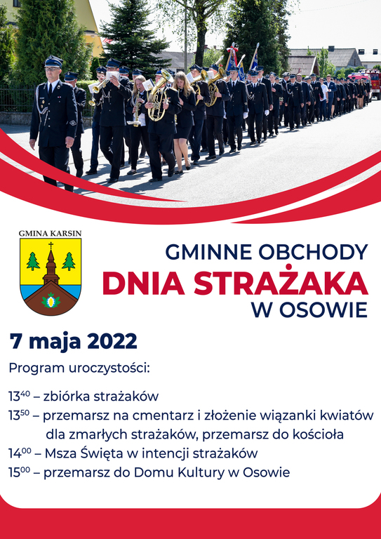 Gminne obchody dnia strażaka w Osowie