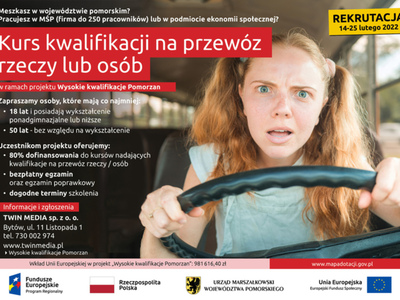 Kurs kwalifikacji na przewóz rzeczy lub osób