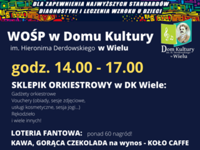 WOŚP w Domu Kultury w Wielu