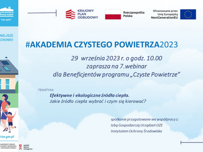 7. webinar Akademii Czystego Powietrza