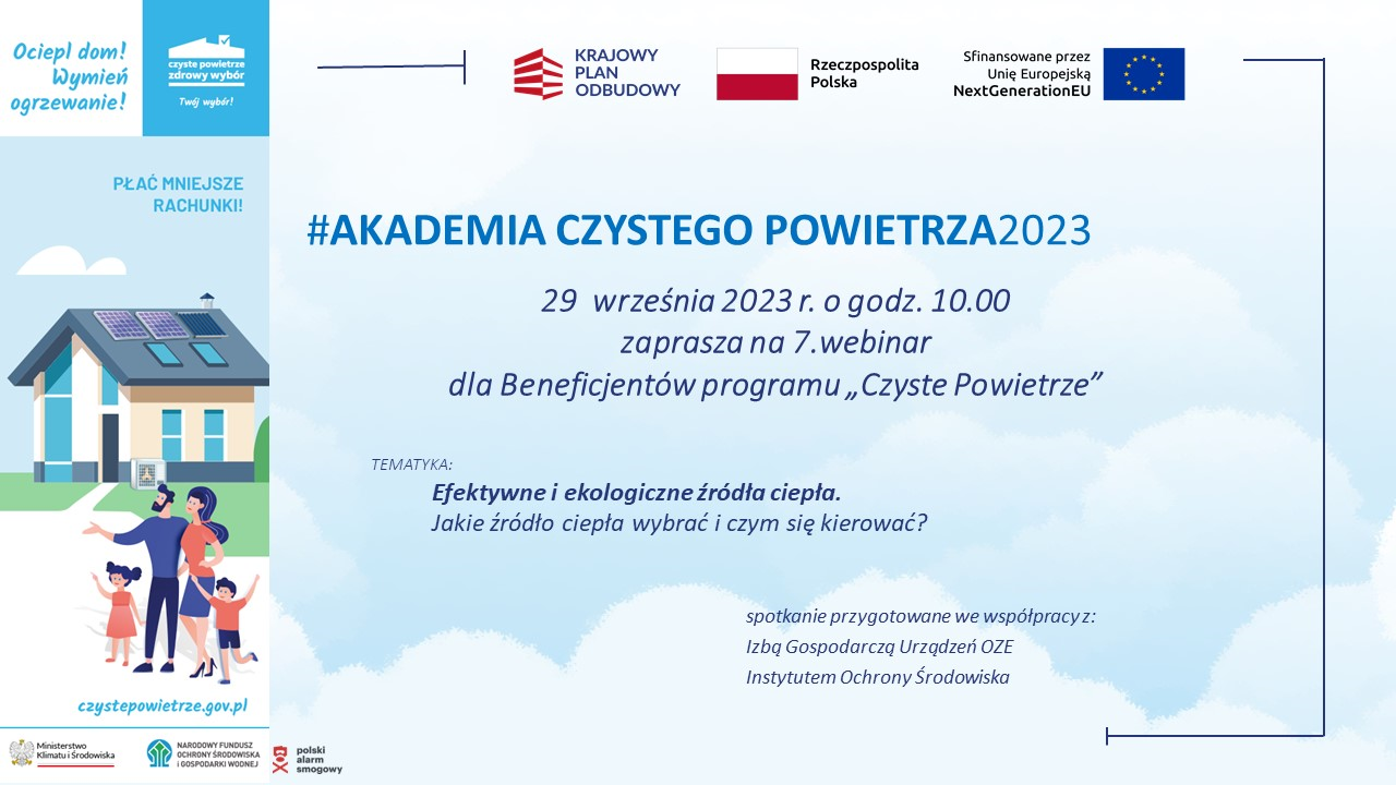 7. webinar Akademii Czystego Powietrza