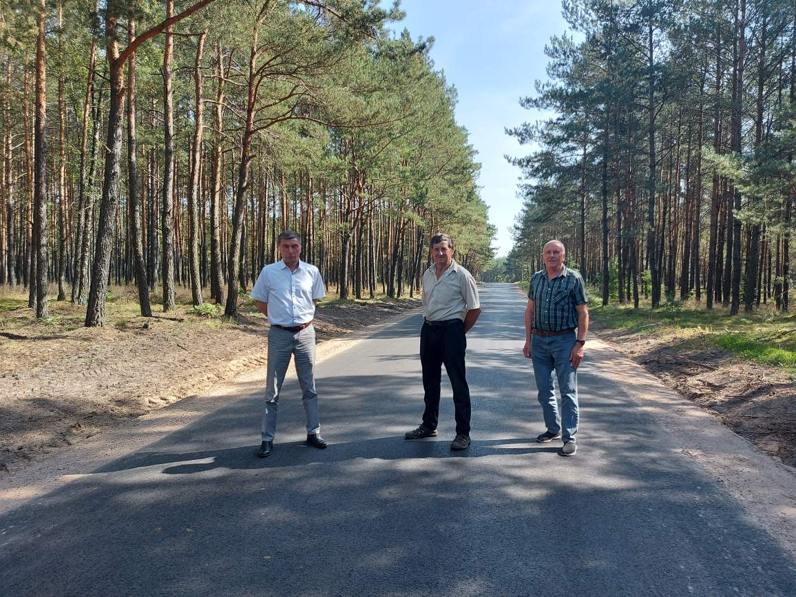 Zakończono budowę kolejnego odcinka drogi z Zamościa w kierunku Mokrego