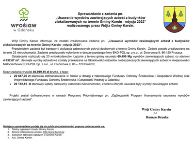 informacja azbest