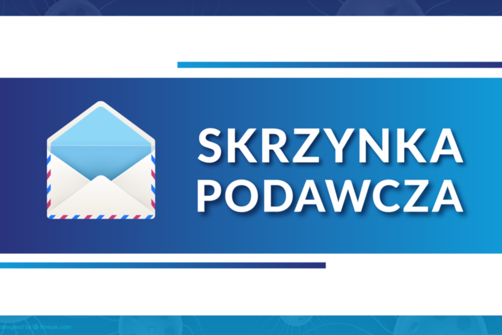 Skrzynka podawcza na dokumenty urzędowe