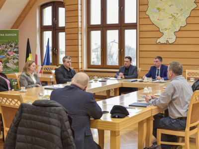 spotkanie z dyrekcją zakładu Sylva