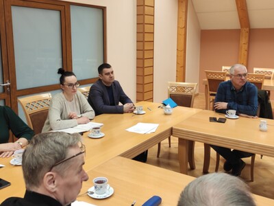 Spotkanie dotyczące funkcjonowania ośrodków zdrowia w Karsinie