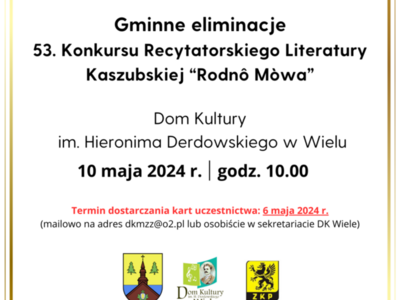Informacje o konkursie