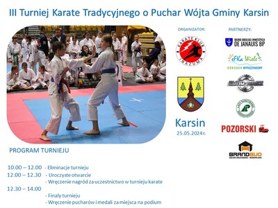 Informacja z programem turnieju