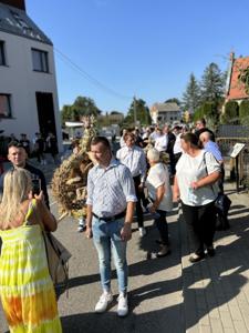 Wieńce podczas Dożynek Gminnych 2024 w Malechowie