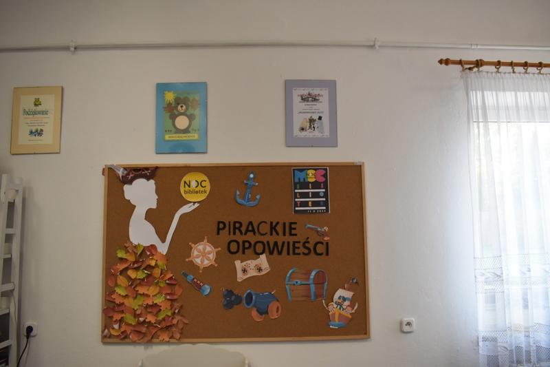 Tablica informacyjna w GBP w Malechowie