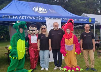 Gminny Dzień Dziecka i Piknik Rodzinny Placówek Wsparcia Dziennego w dn. 28 czerwca 2025 r. w Ostrowcu