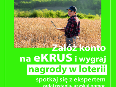 Plakat ekrus - loteria