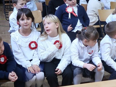 Uczniowie klas najmłodszych