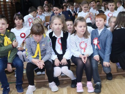 Uczniowie klas najmłodszych