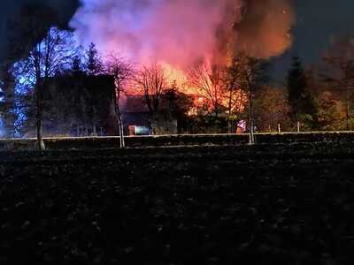 Pożar w Karwicach