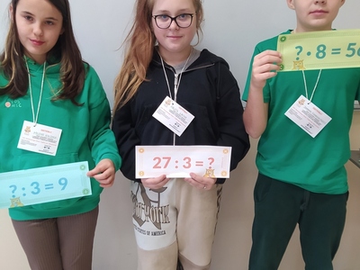 Mistrzowie Tabliczki Mnożenia w klasie szóstej