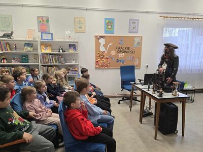Z wizytą u pirata Jacka w bibliotece
