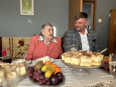 95-te urodziny Zofii Markowskiej z Sęczkowa