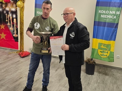 Laureatem Grand Prix Koła PZW Niemica za rok 2024 - Romuald Bobis