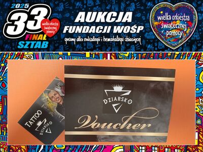 WOŚP - voucher na tatuaż