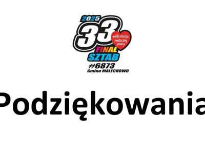 podziękowanie