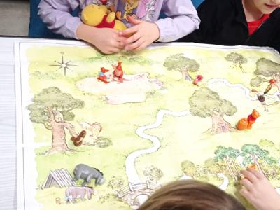 Dzień Kubusia Puchatka z przedszkolakami 
