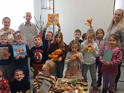 Dzień Kubusia Puchatka z przedszkolakami 
