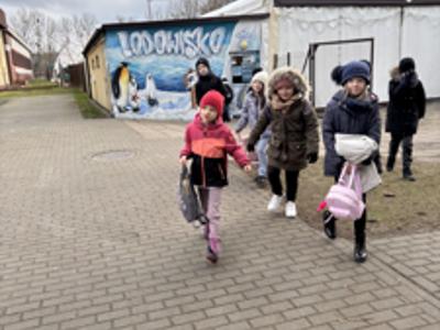 Wizyta podopiecznych Świetlicy Kultury na lodowisku w Koszalinie
