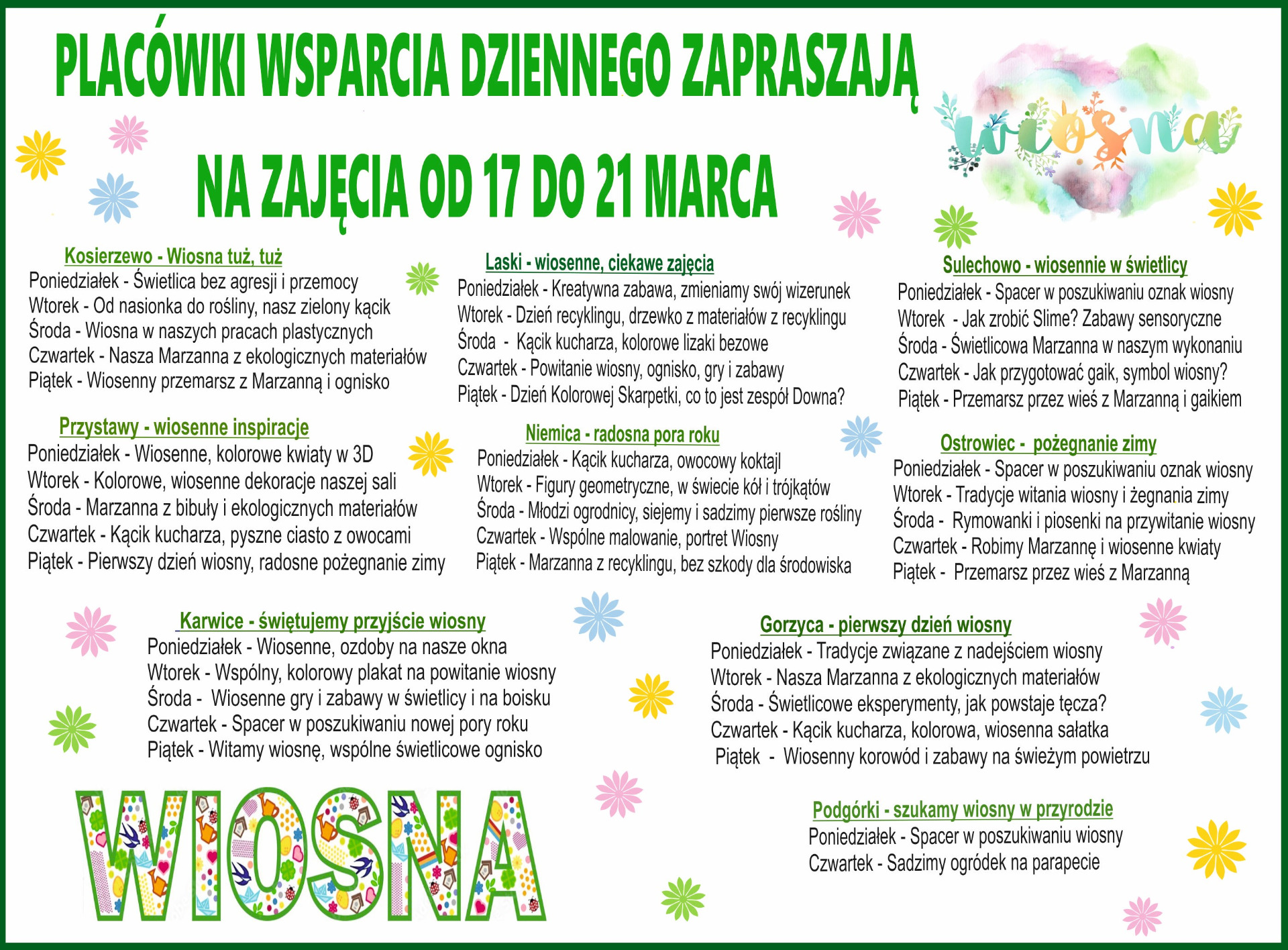 Zajecia w PWD