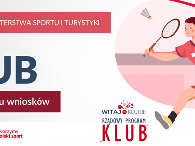 Rządowego Programu "KLUB" edycja 2025