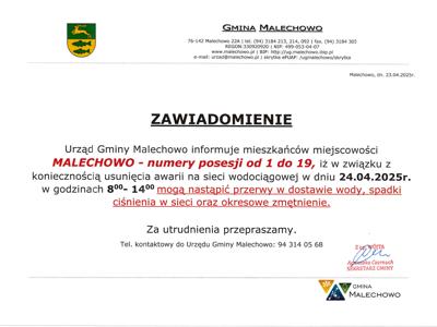 Zawiadomienie