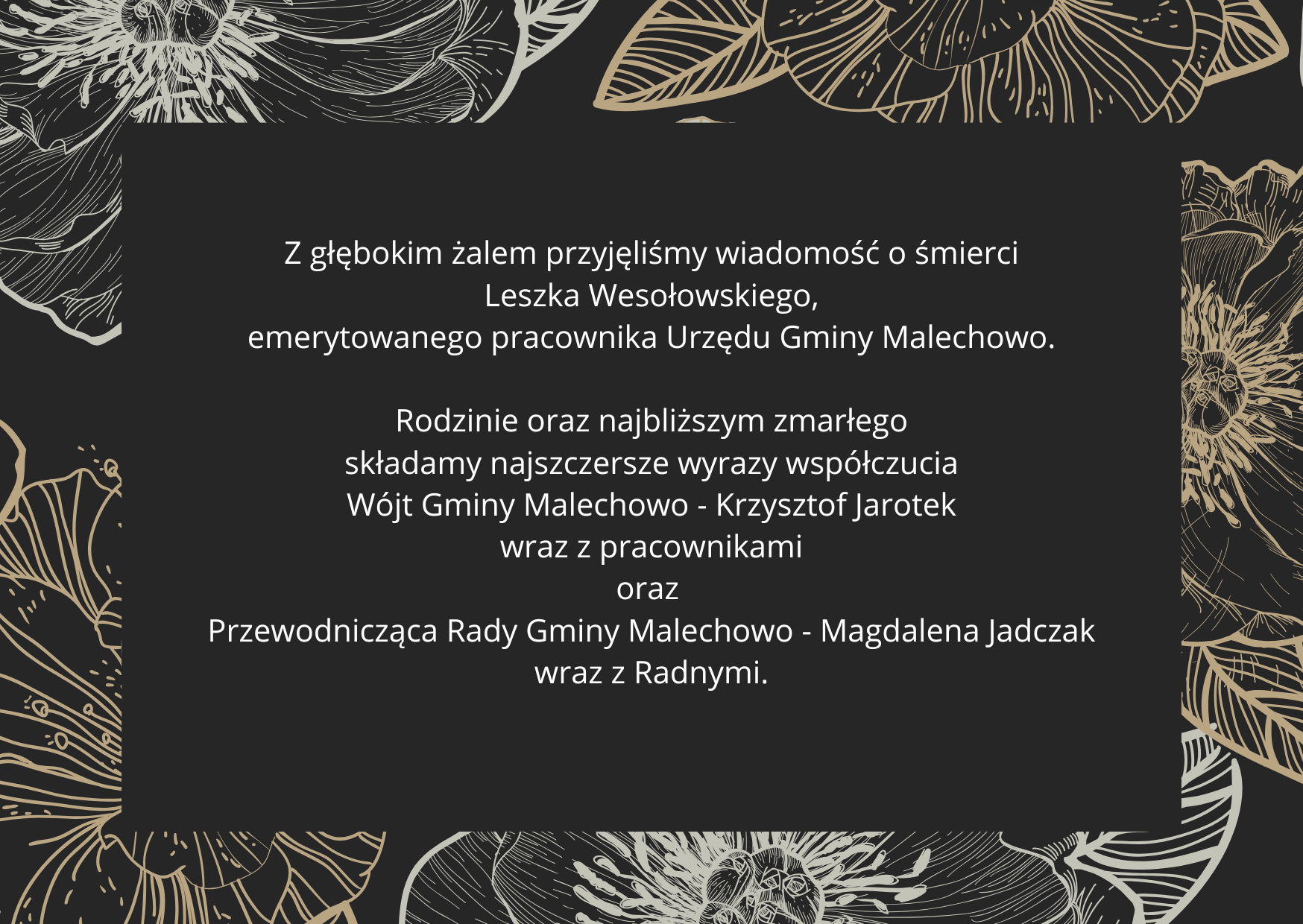 kondolencje
