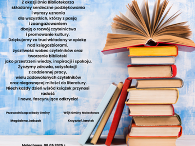 Życzenia z okazji dnia bibliotekarza